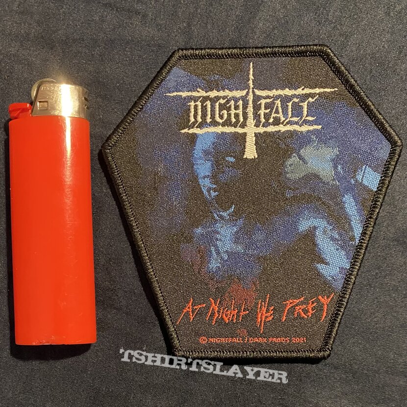 Nightfall At Night, We Prey black border coffin patch