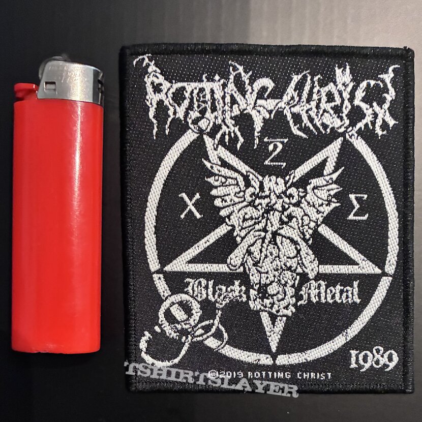 Rotting Christ Patch - Black Metal 