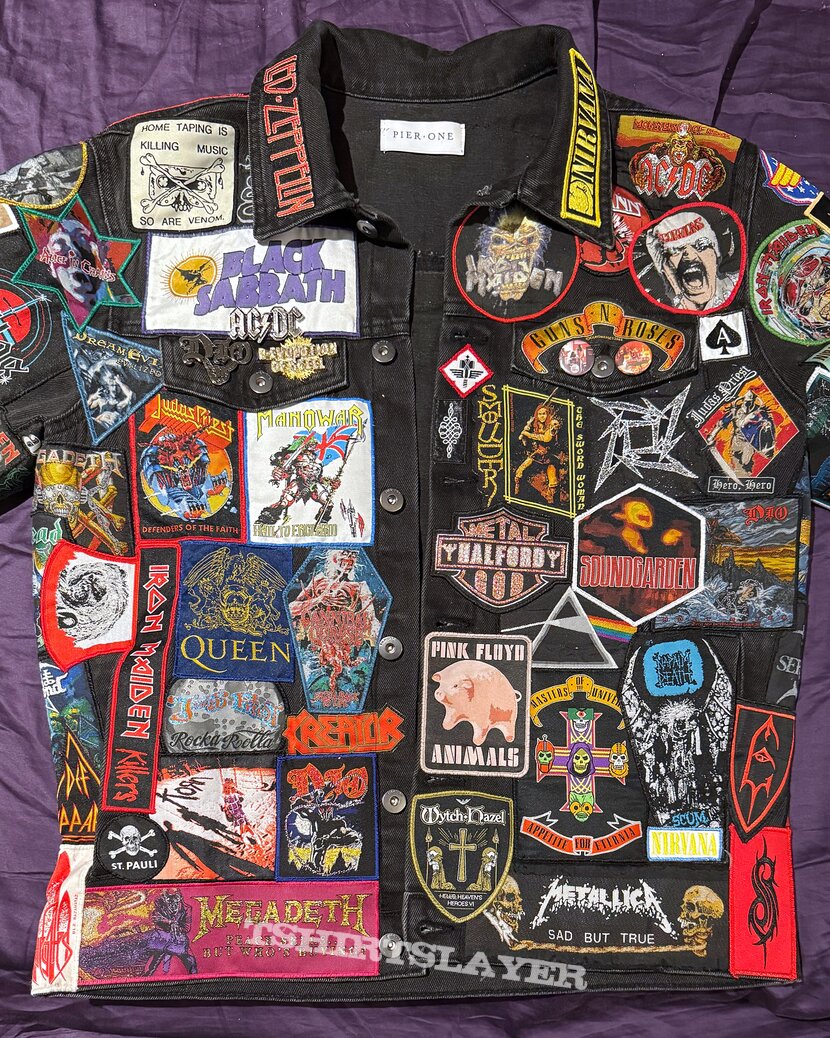 Metallica Jacket I made for my niece