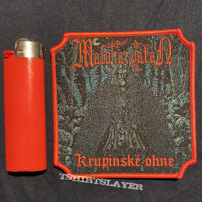 Malokarpatan Krupinské ohne red border patch