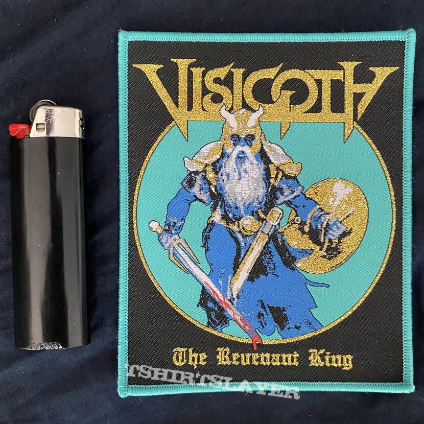 Visigoth The Revenant King green border patch