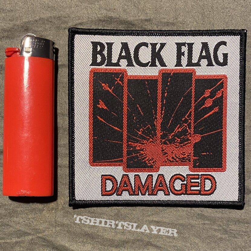 Black Flag Damaged Patch
