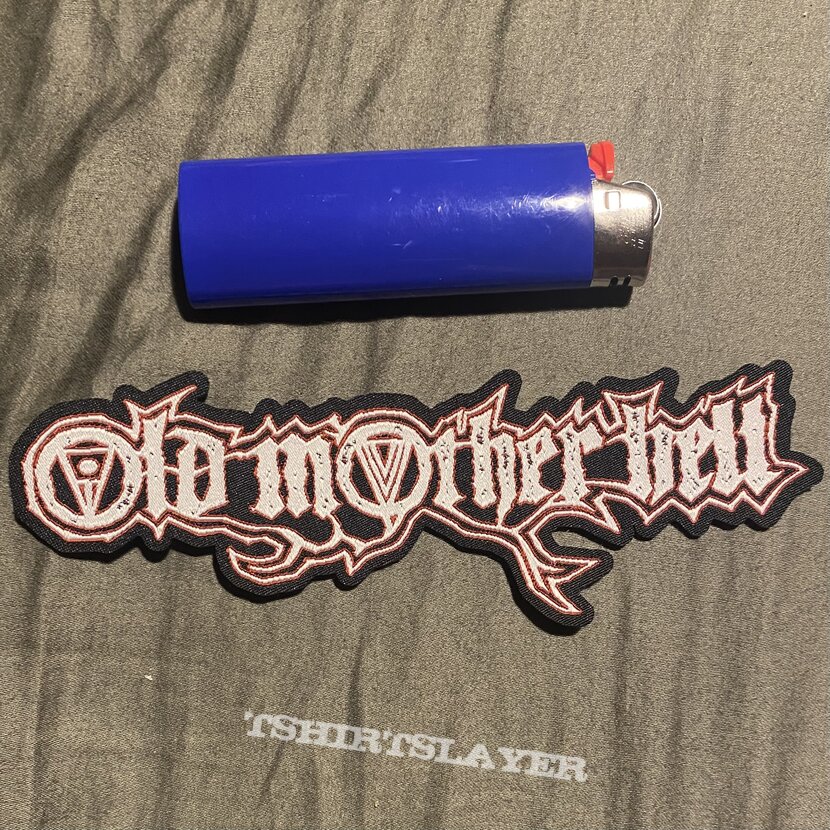 Old Mother Hell Laser cut logo patch