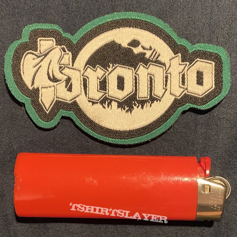 Toronto Green border laser cut logo patch