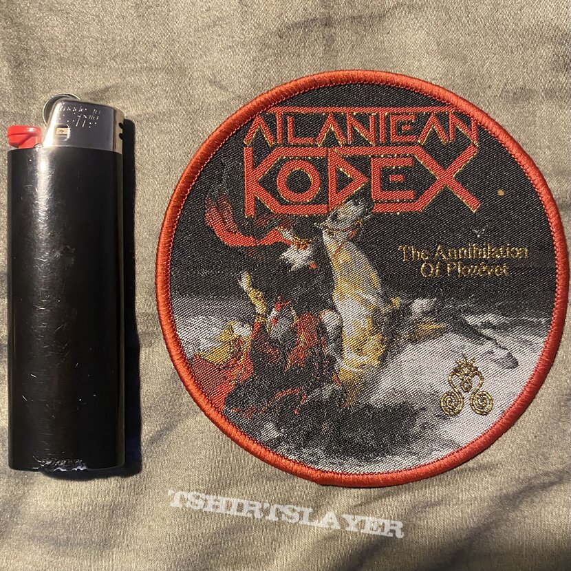 Atlantean Kodex The Annihilation of Plozévet red border round patch