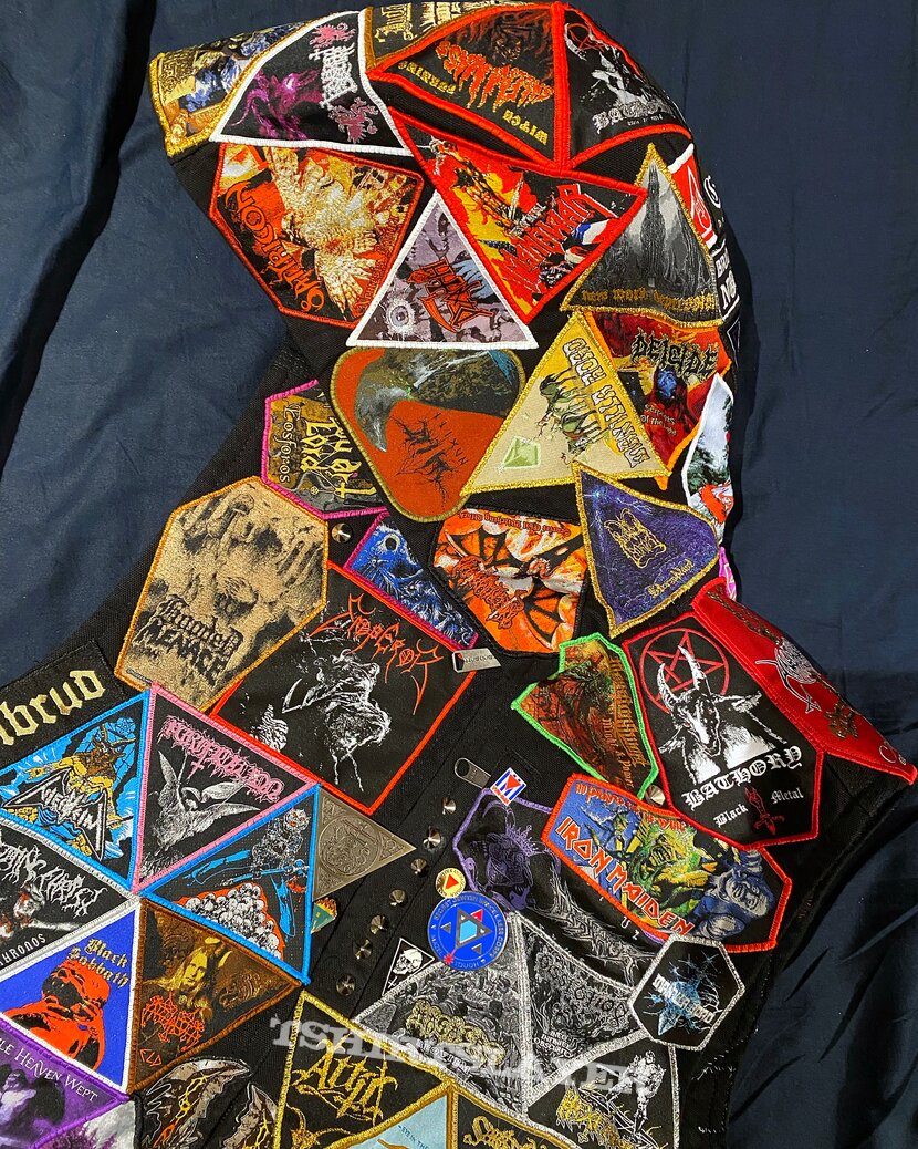Wormlust The triangles and coffins anti cosmic hooded vest of death