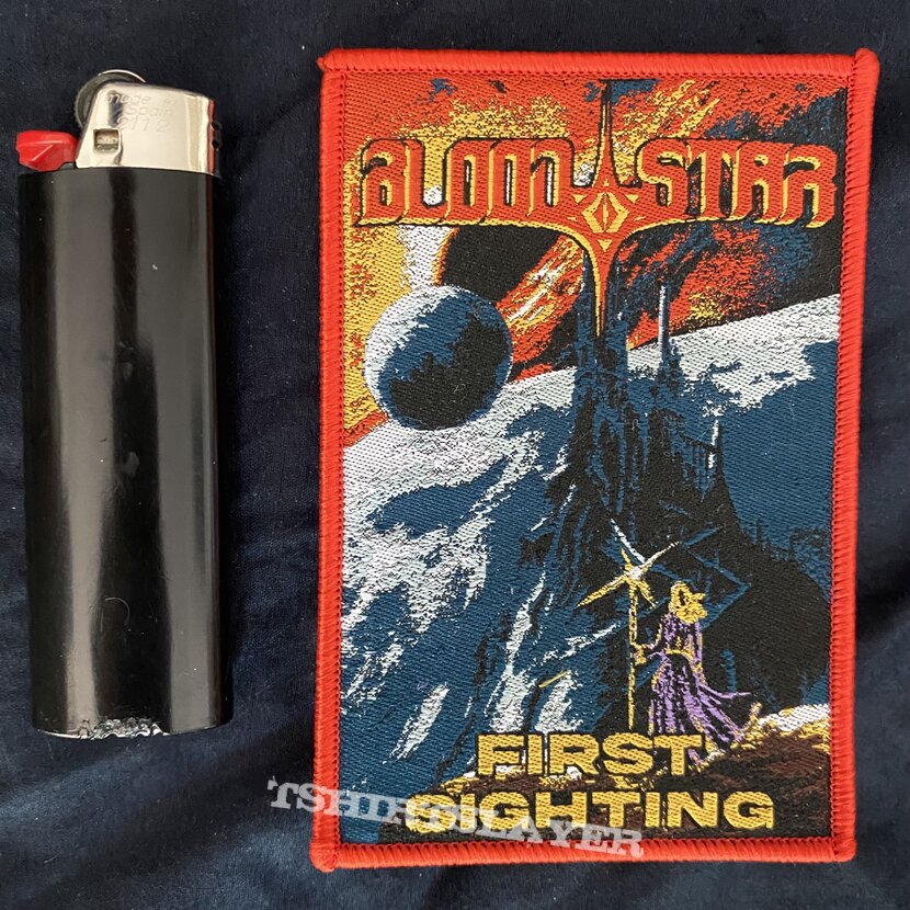 Blood Star First Sighting red border patch Blood Star First Sighting red border patch