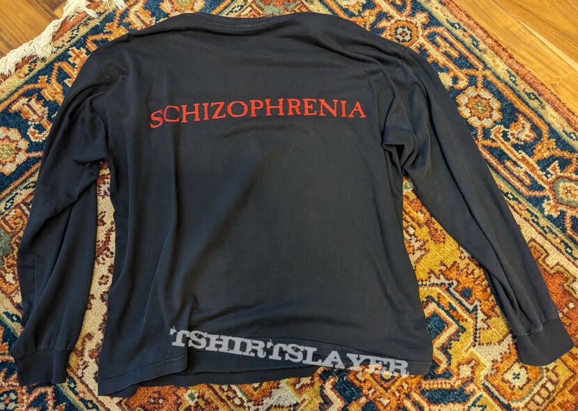 Sepultura Schitzophrenia Blue Grape Longsleeve Sepultura Schitzophrenia Blue Grape Longsleeve