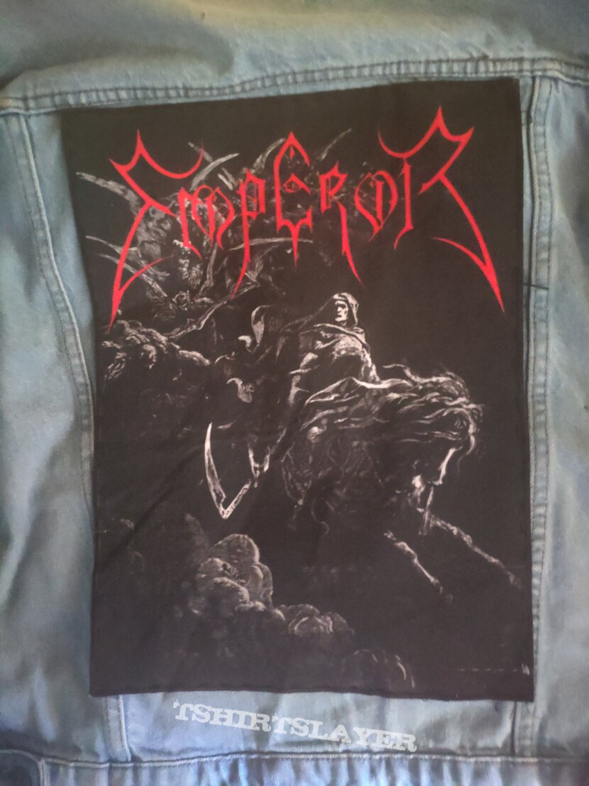 Satanic Warmaster My first black metal jacket so far(WIP)