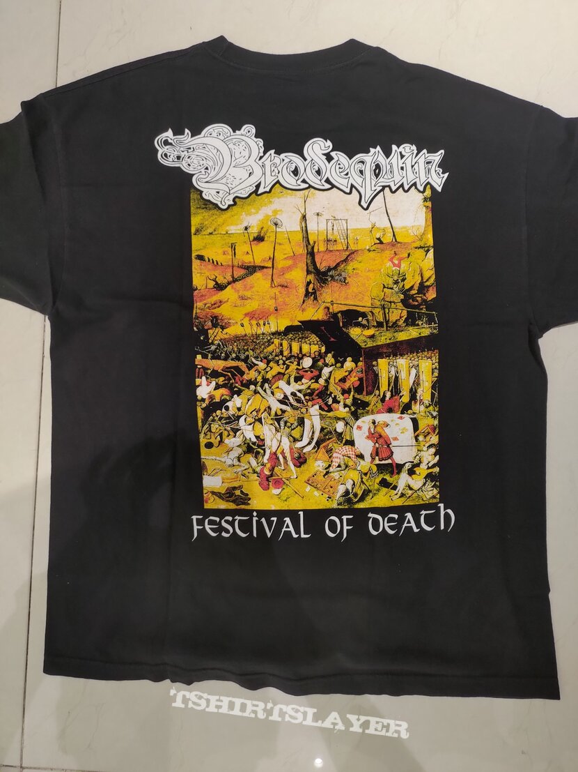 Brodequin Festival of death | TShirtSlayer TShirt and BattleJacket Gallery