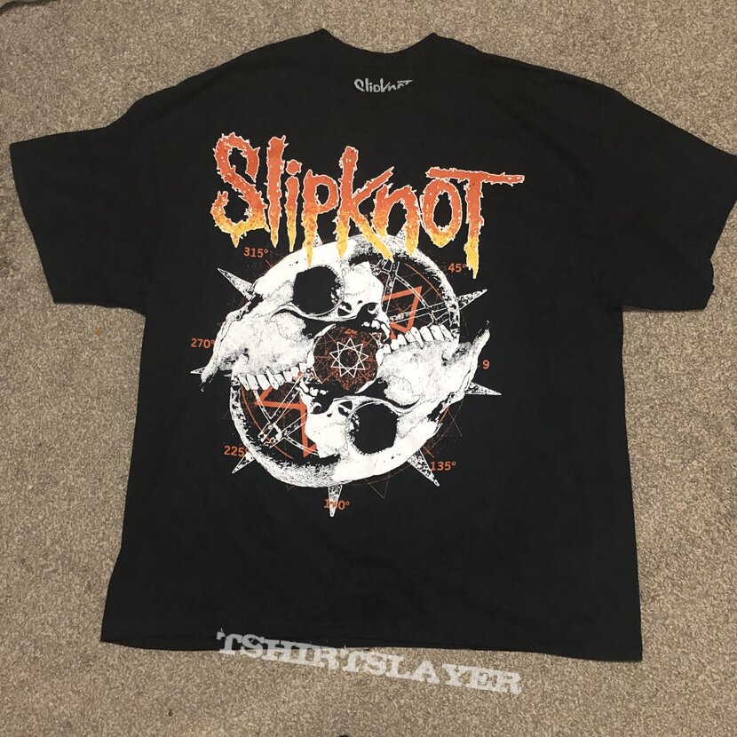Slipknot Knotfest Roadshow Canada 2022 Tour Goat Skull T-Shirt ...