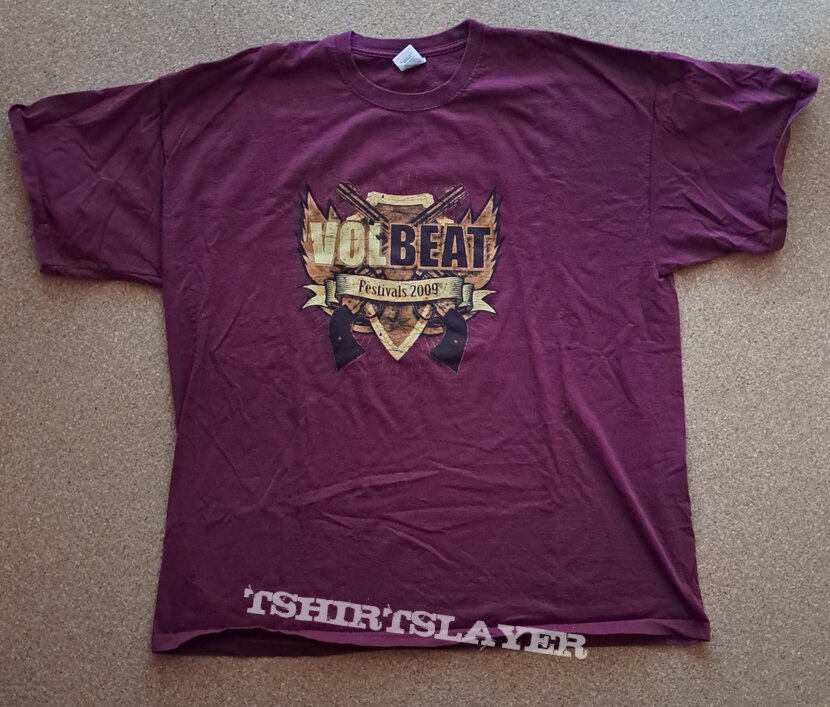Volbeat 2009 Festivals shirt | TShirtSlayer TShirt and BattleJacket Gallery