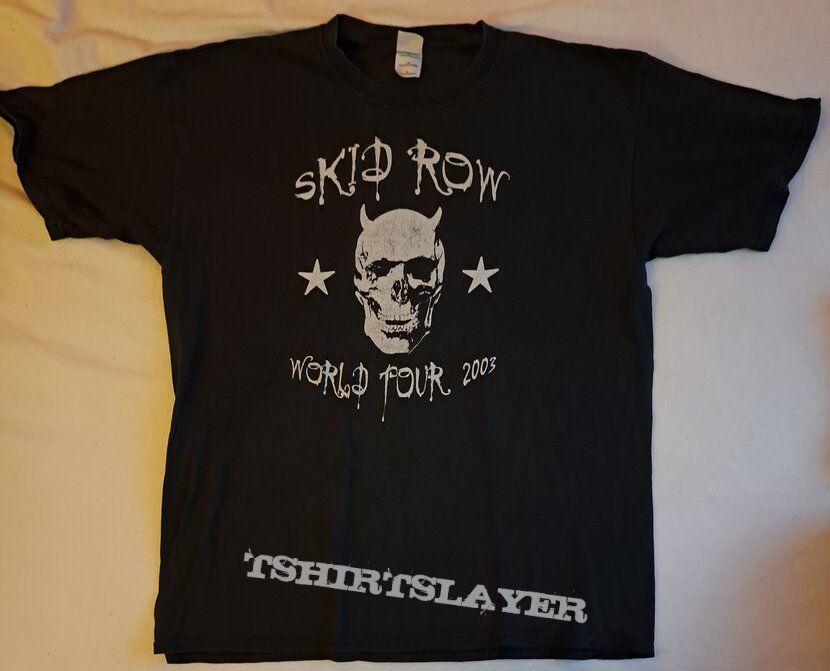 Skid Row 2003 tour shirt Skid Row 2003 tour shirt