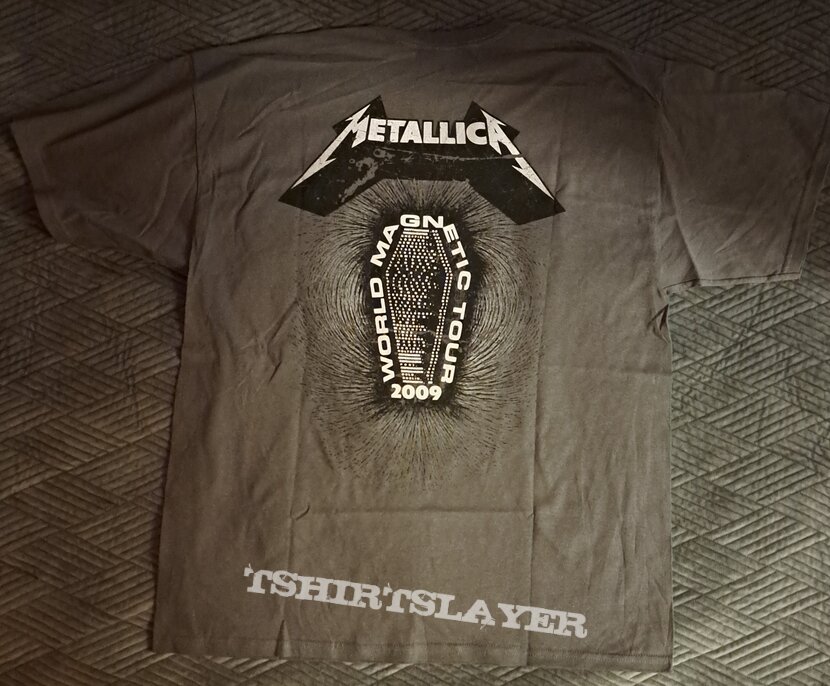 Metallica Death Magnetic 2009 tourshirt | TShirtSlayer TShirt and  BattleJacket Gallery