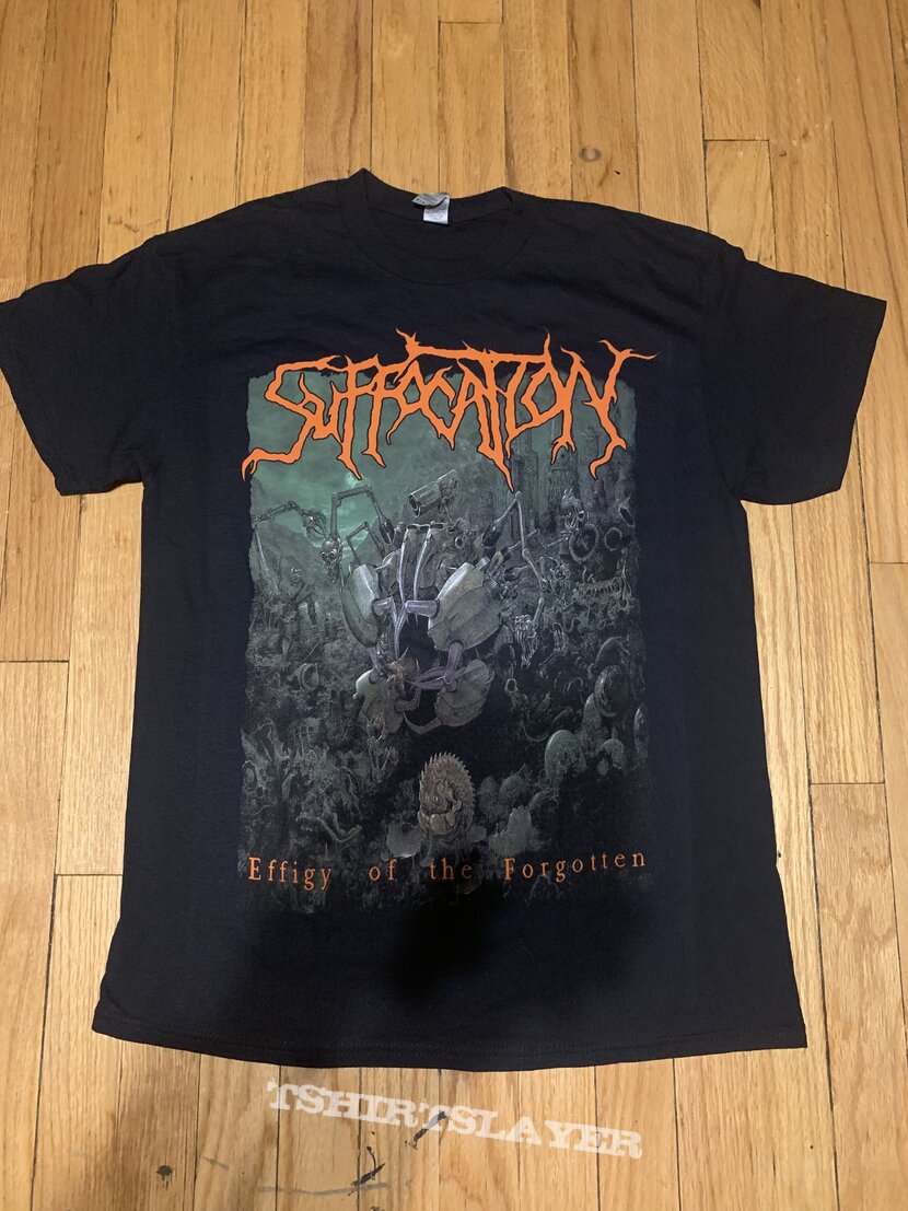 Suffocation double sided shirt