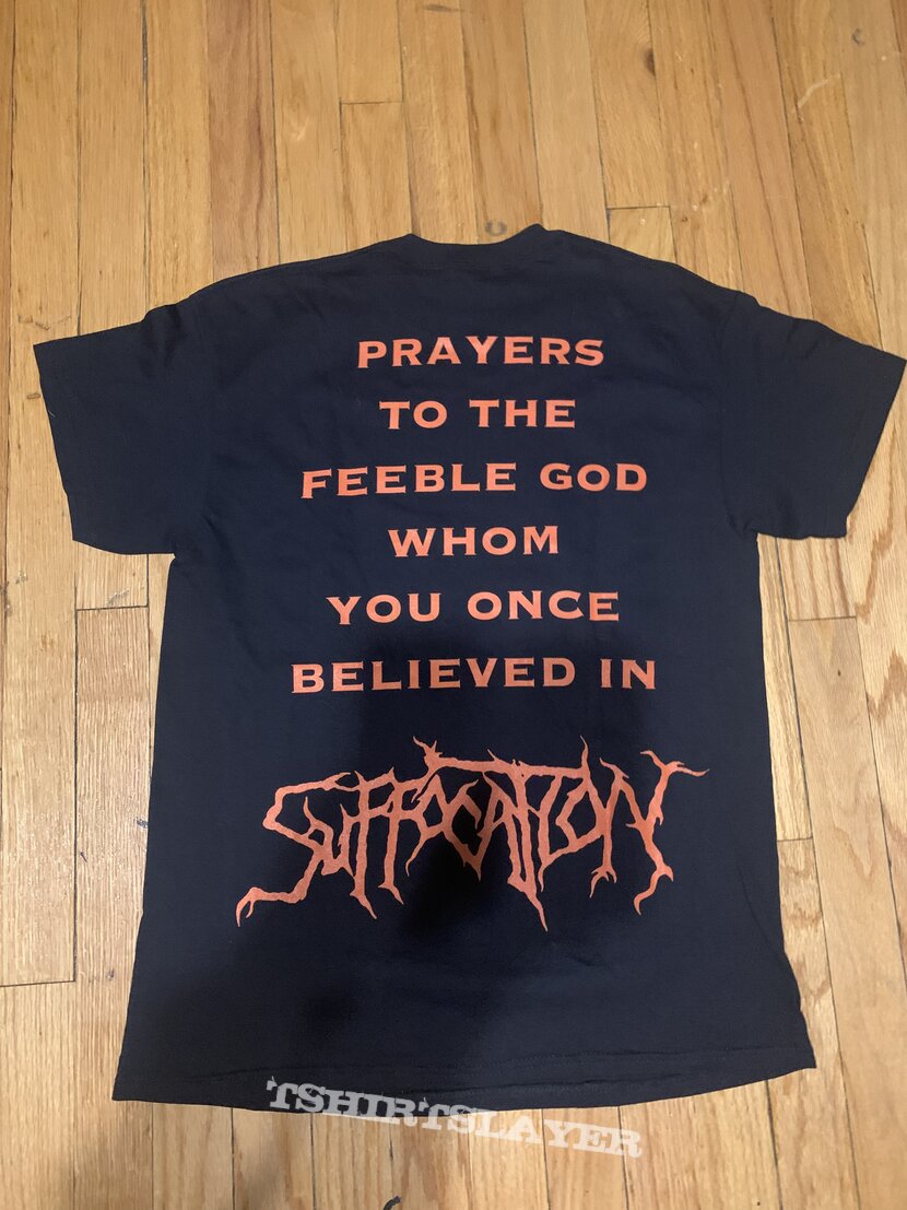 Suffocation double sided shirt