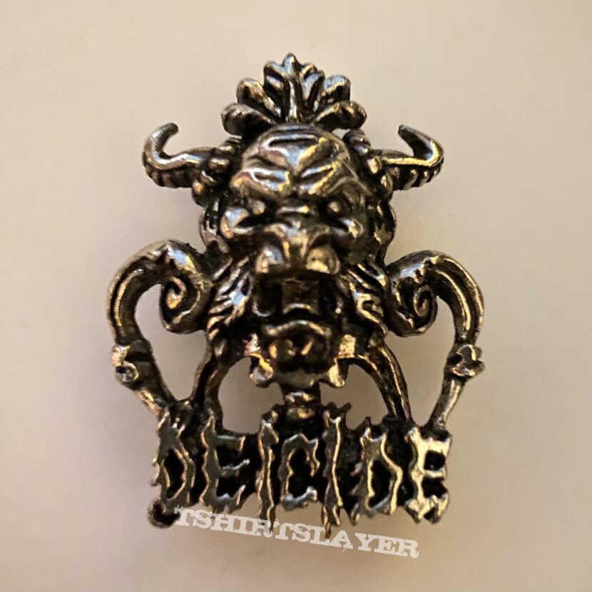 Vintage deicide pendant pin