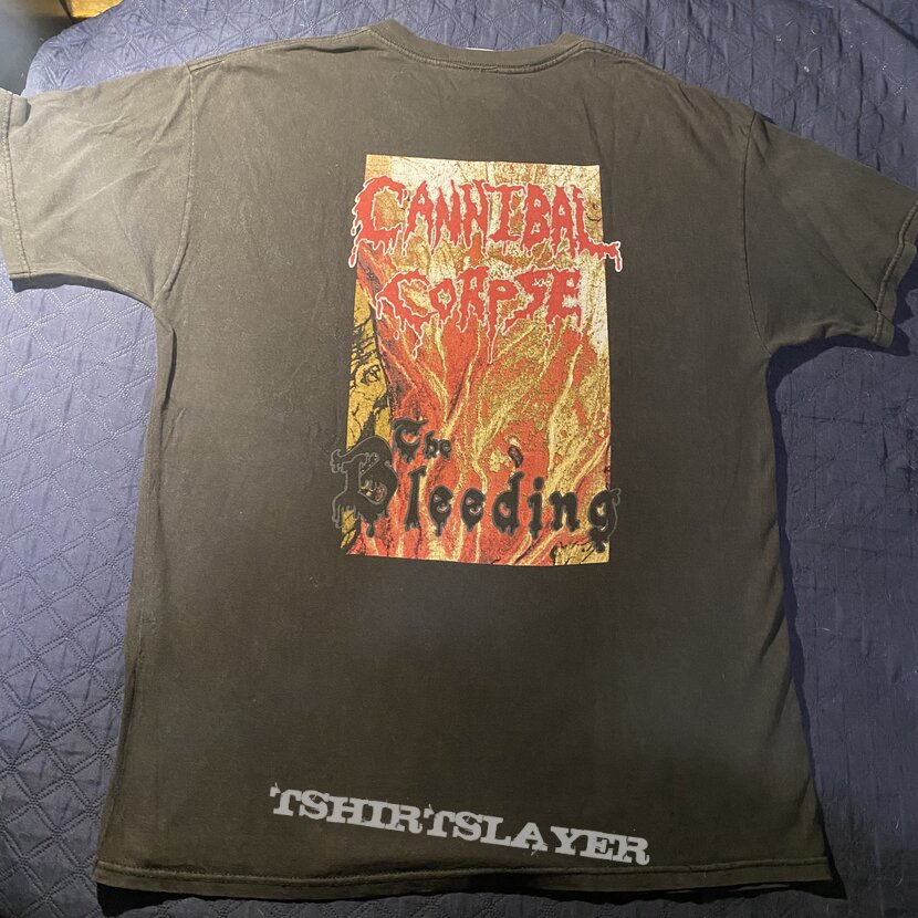 Vintage cannibal corpse the bleeding tee