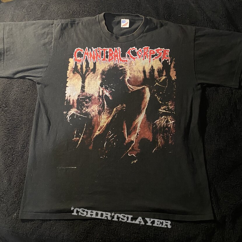 Vintage Cannibal corpse Tomb of the mutilated censored artwork tee 