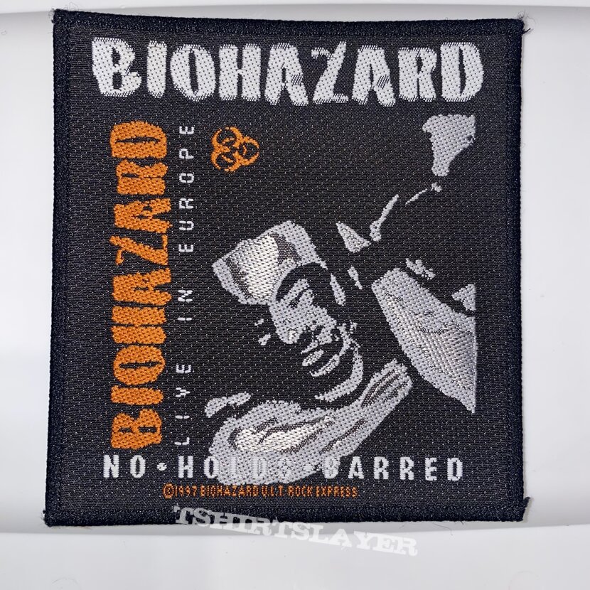Vintage biohazard tour patch