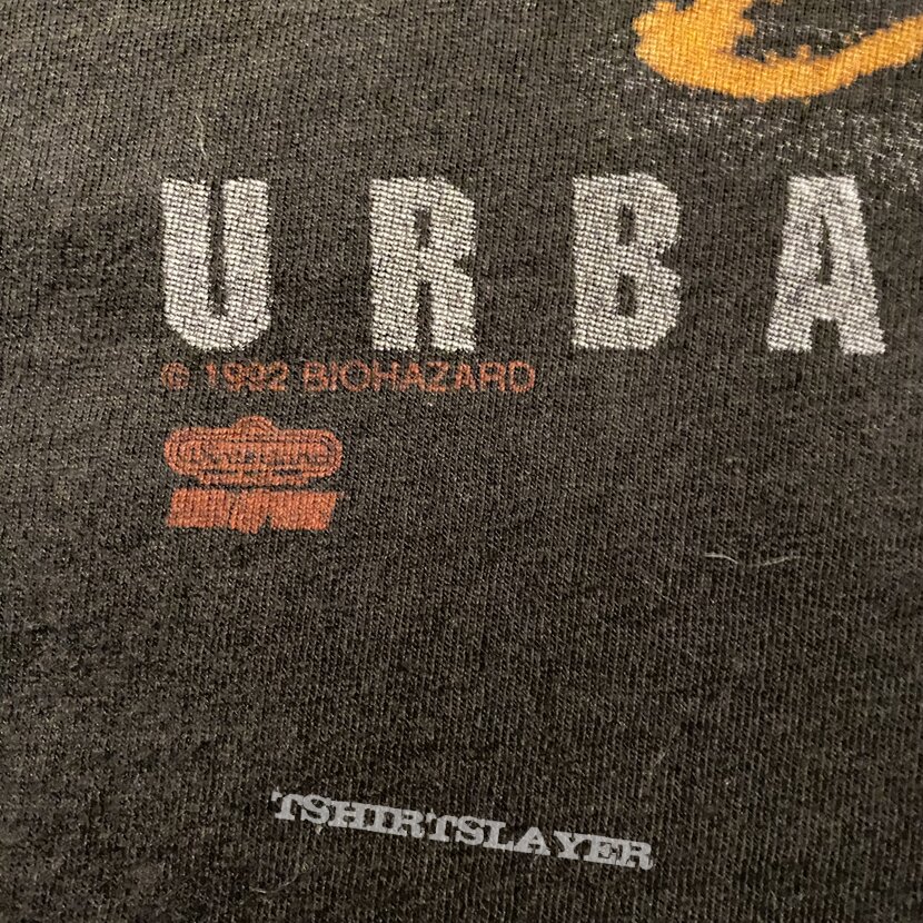 Vintage Biohazard Tour tee Vintage Biohazard Tour tee