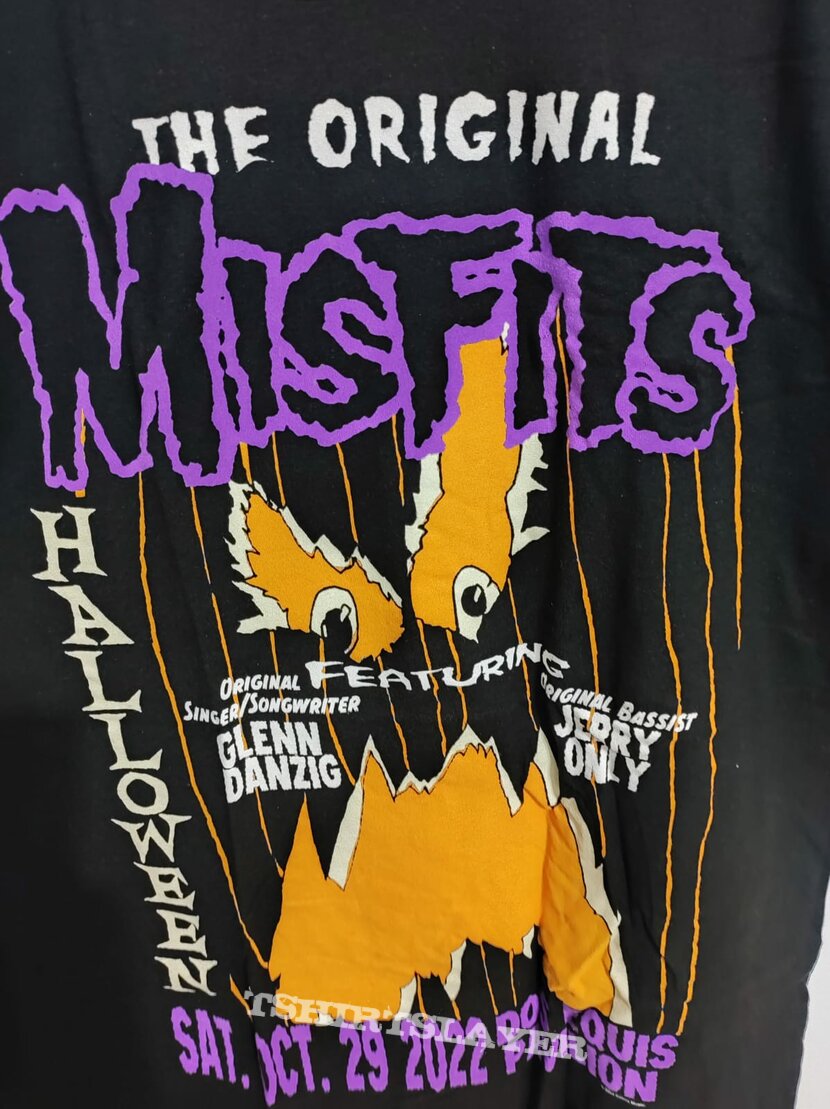 Misfits Reunion Tour shirt (Oct 29, 2022 show)