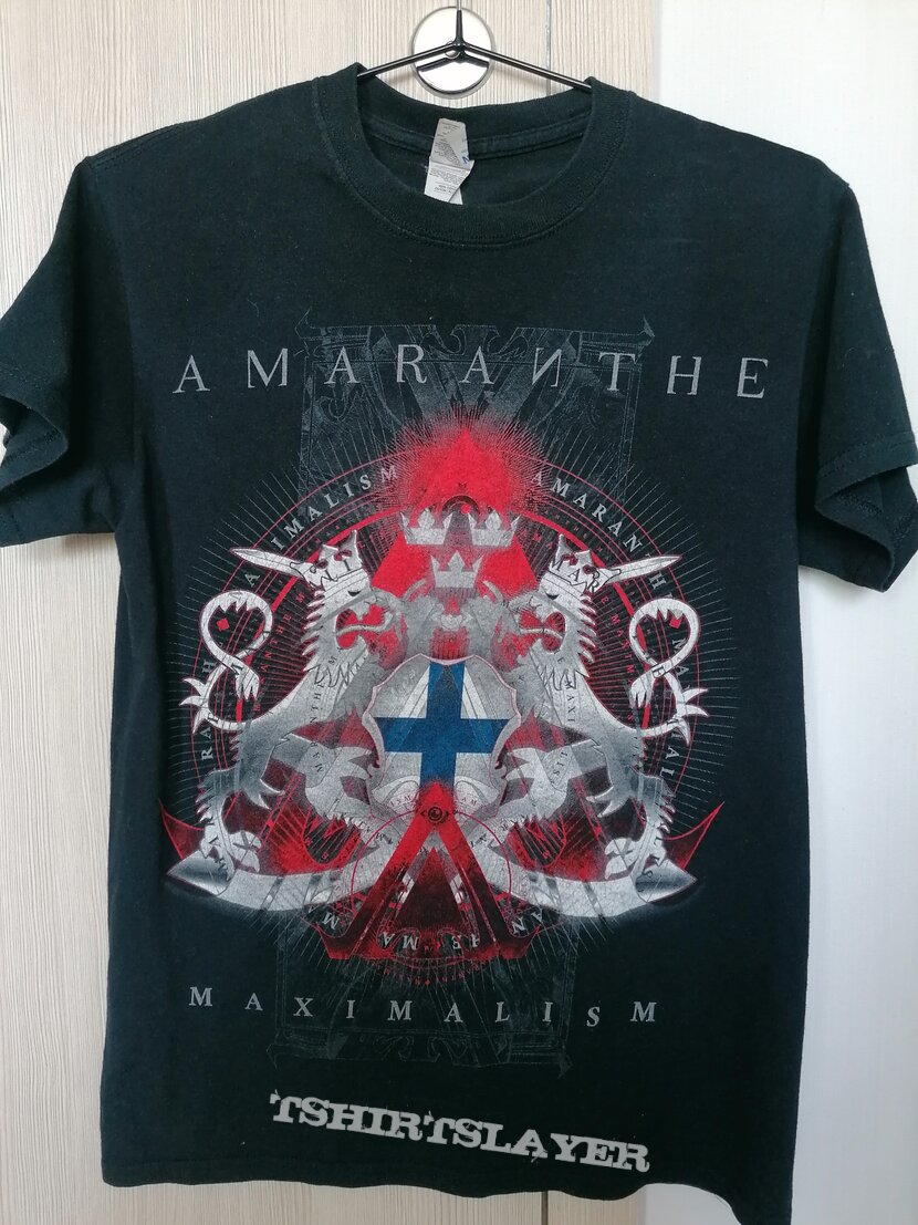 AMARANTHE - Maximalism 2017 Tour Shirt | TShirtSlayer TShirt and  BattleJacket Gallery
