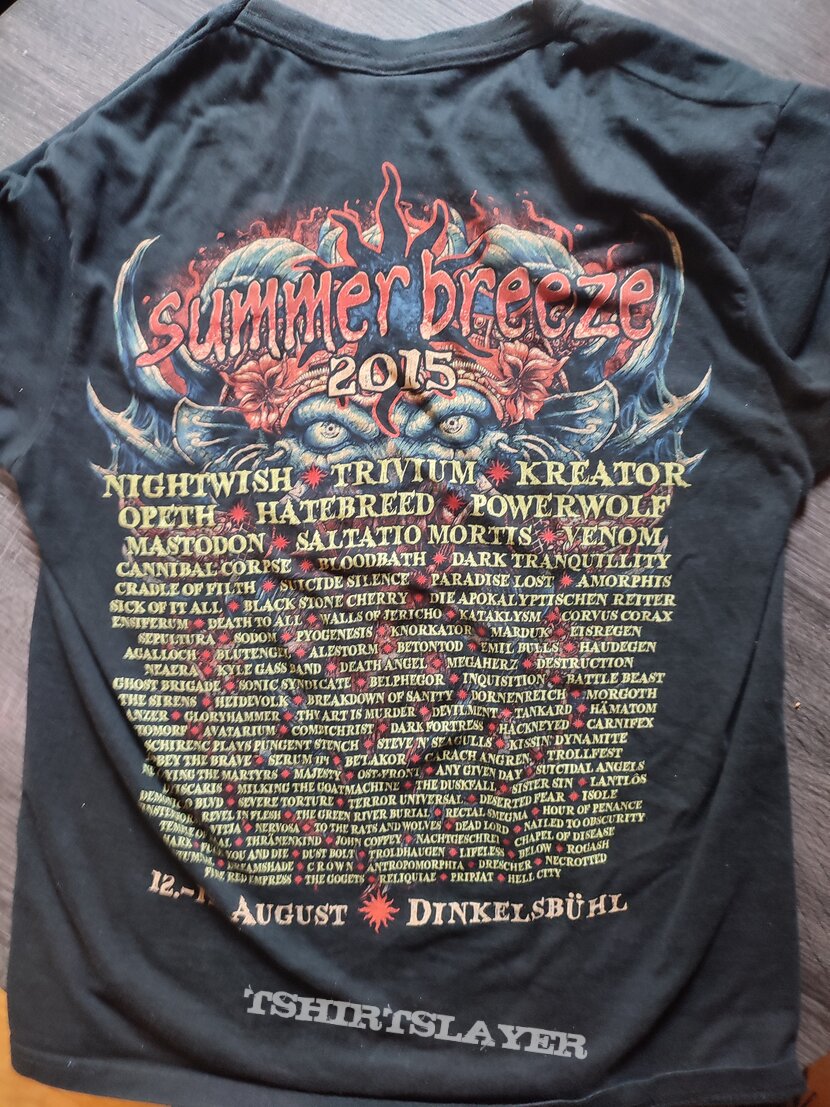 Kreator Summer Breeze 2015 T-Shirt