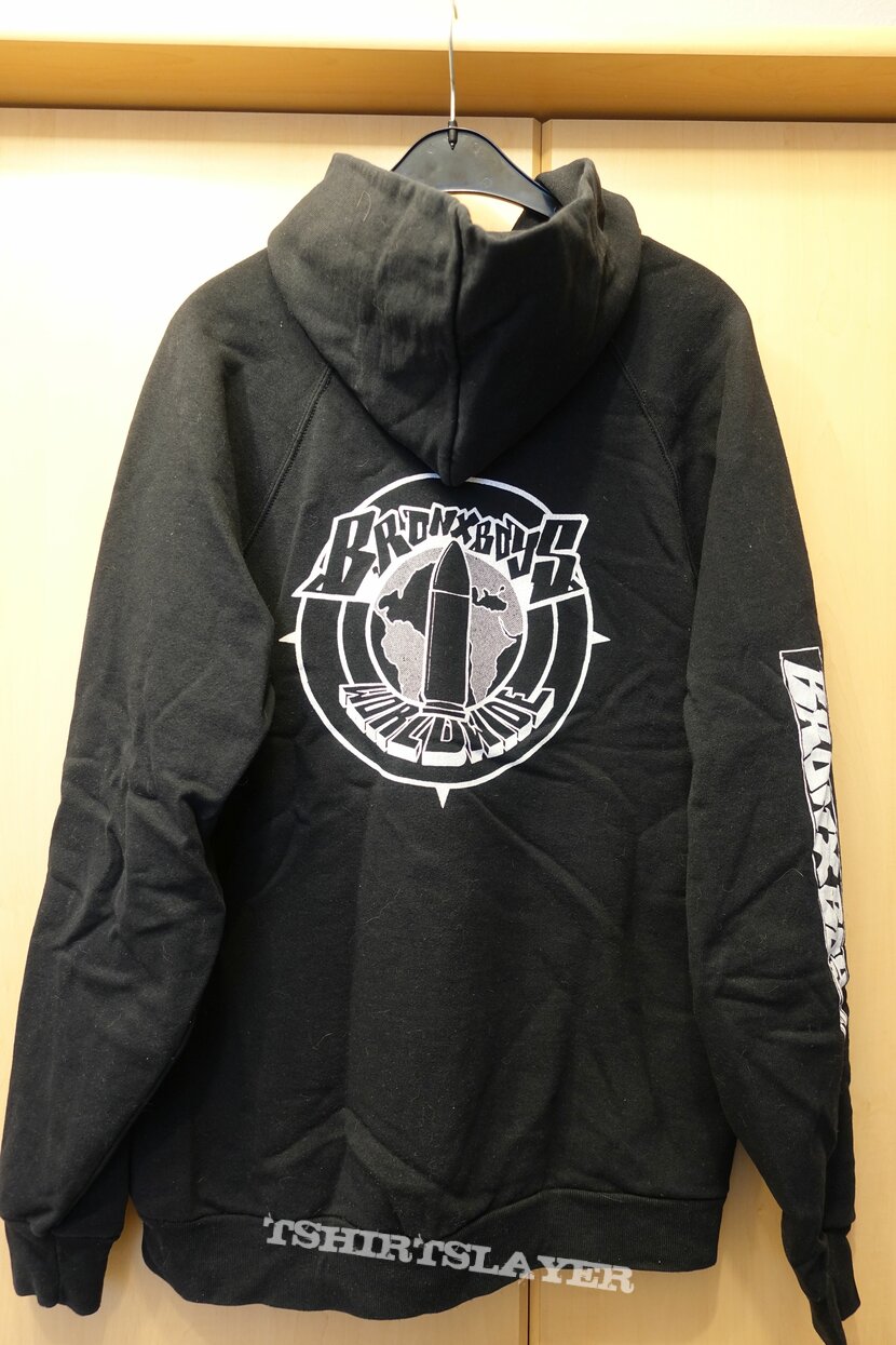 Bronx Boys &quot;Worldwide&quot; 1990s Hooded Sweatshirt