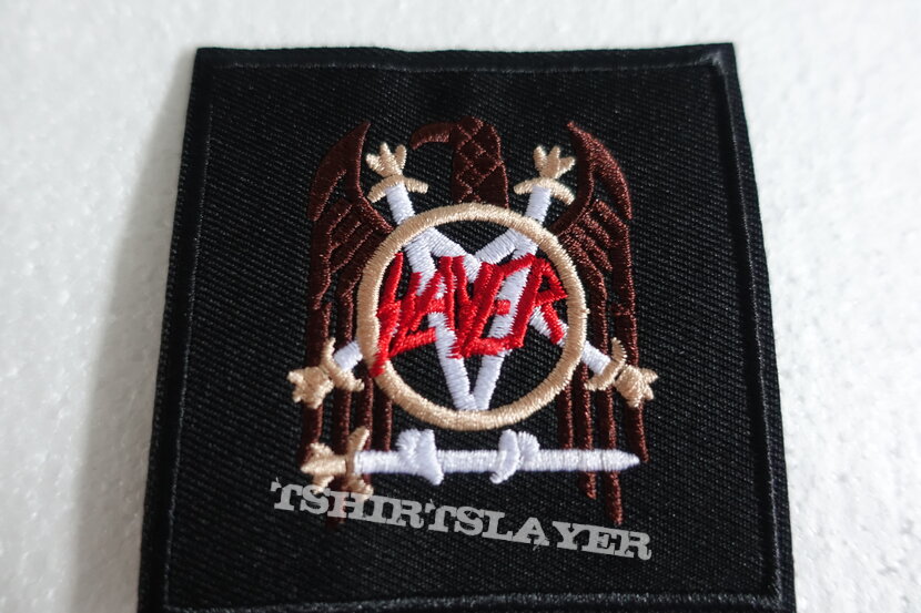 Ugly Patch: Slayer &quot;Eagle Logo&quot; embroidered Patch