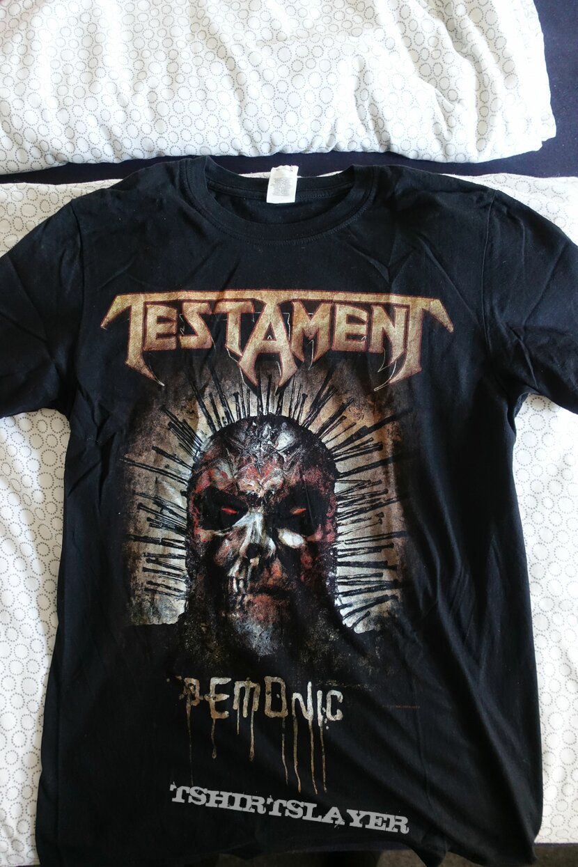 Testament &quot;Demonic&quot; T-Shirt with back print