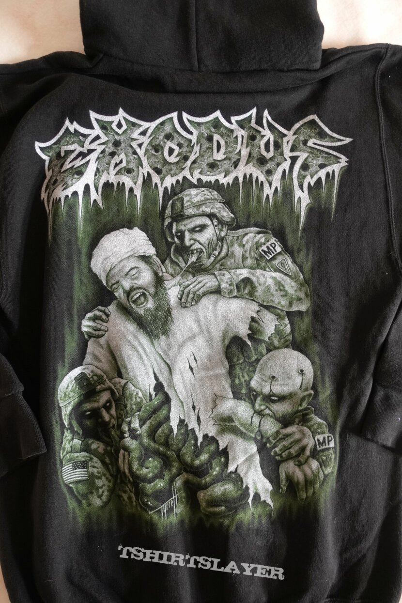 Exodus &quot;Devoured Taliban&quot; Sweatshirt with back print