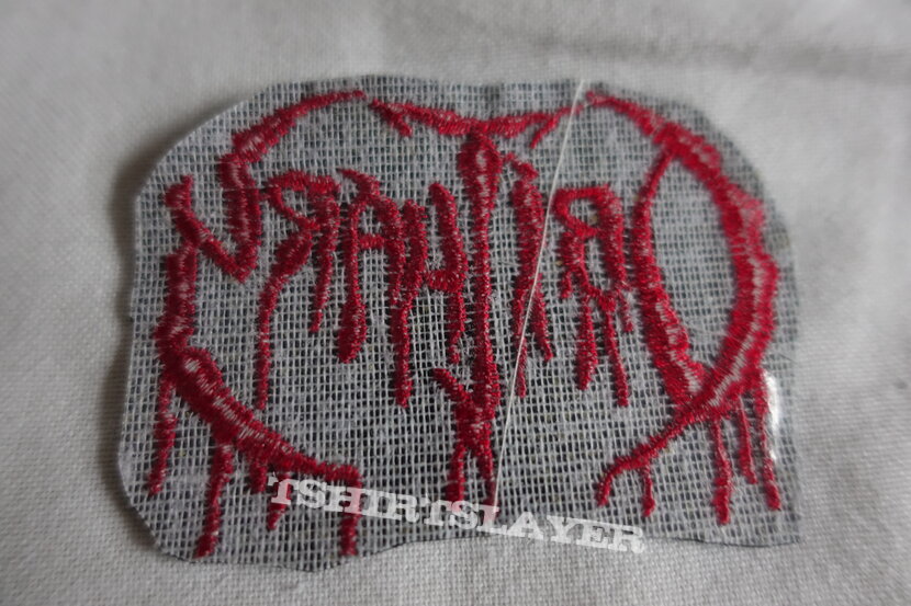 Ugly Patch: Obituary &quot;Bloody Logo&quot; Embroidered shape-cut Patch