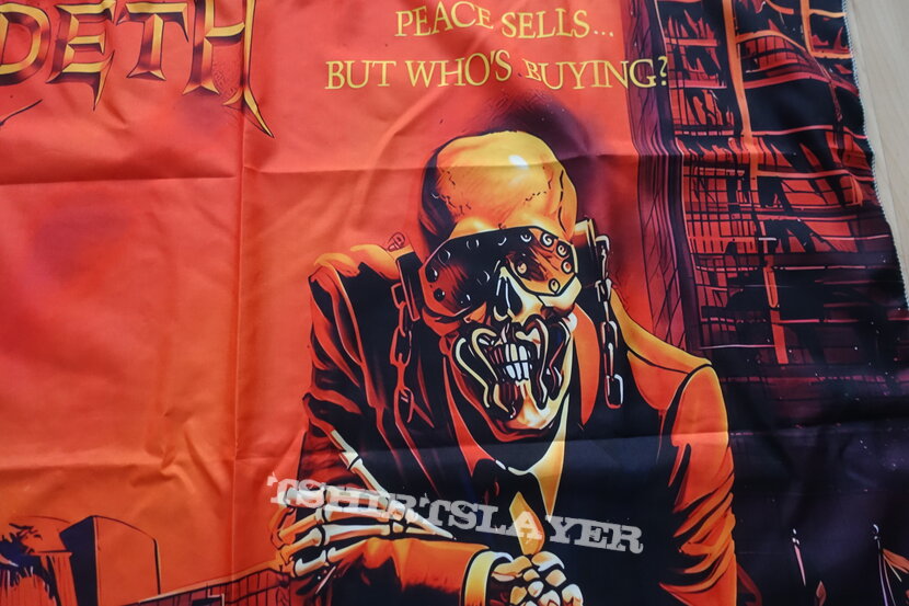 Megadeth &quot;Peace sells...&quot; Flag