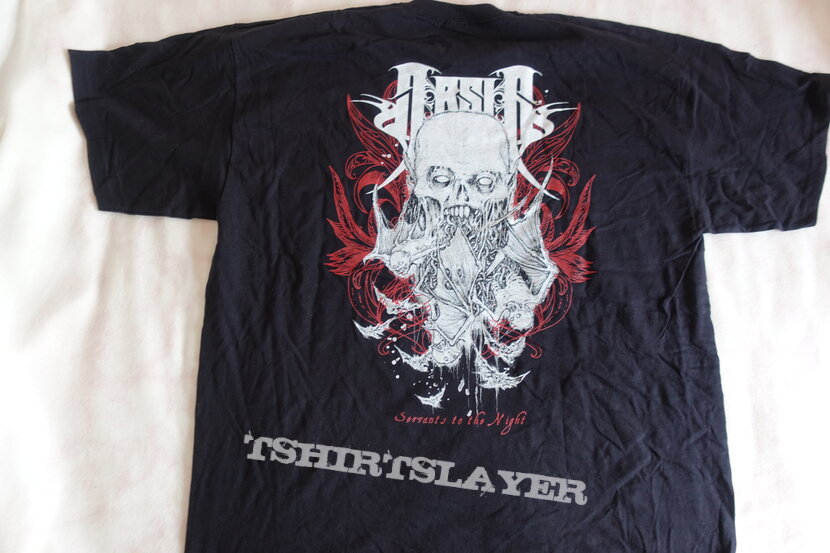 Arsis &quot;Servants to the Night&quot; 2008 T-Shirt w/ back print