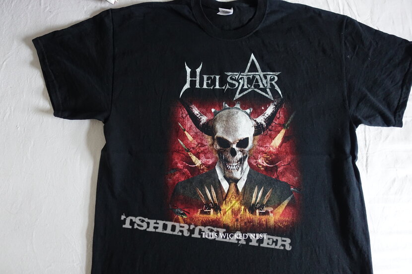 Helstar &quot;This wicked Nest/This wicked Tour 2014&quot; T-Shirt with back print