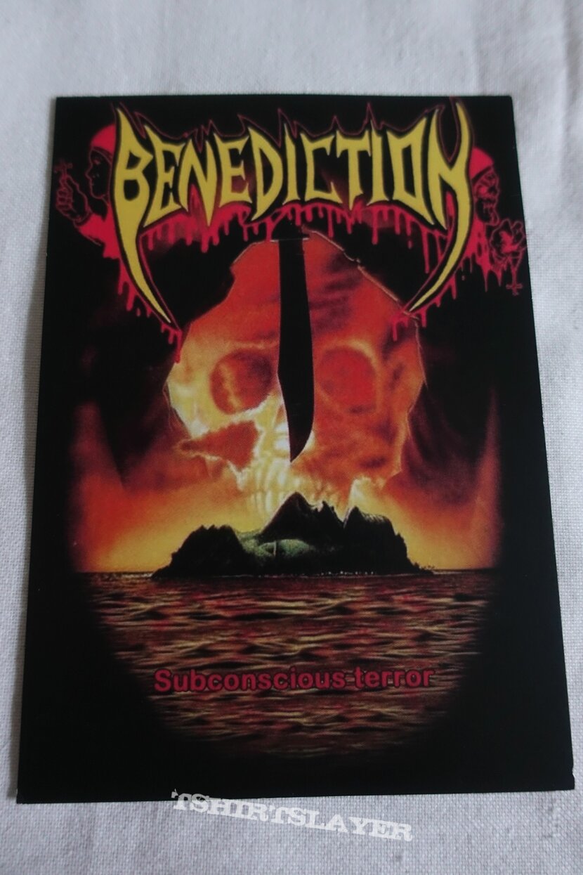 Benediction &quot;Subconscious Terror&quot; Postcard