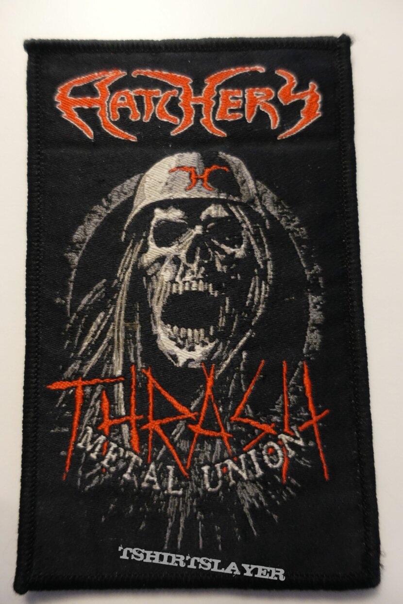 Hatchery &quot;Thrash Metal Union&quot; 2010 woven patch