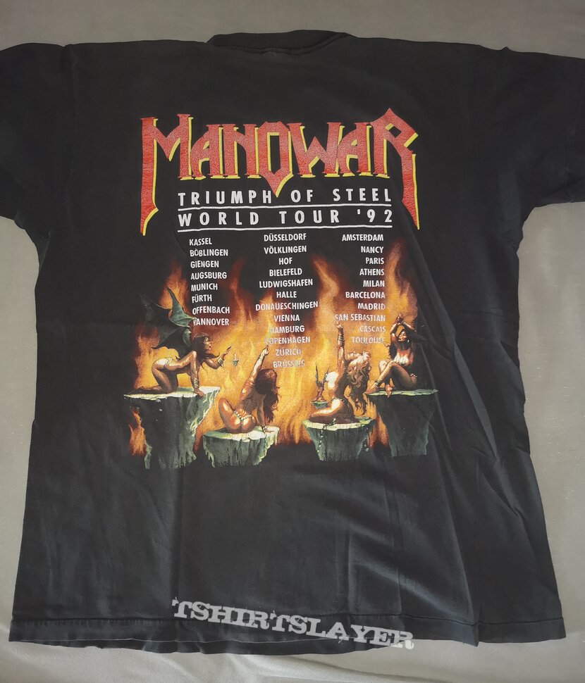 Manowar Triumph Of Steel World Tour &#039;92