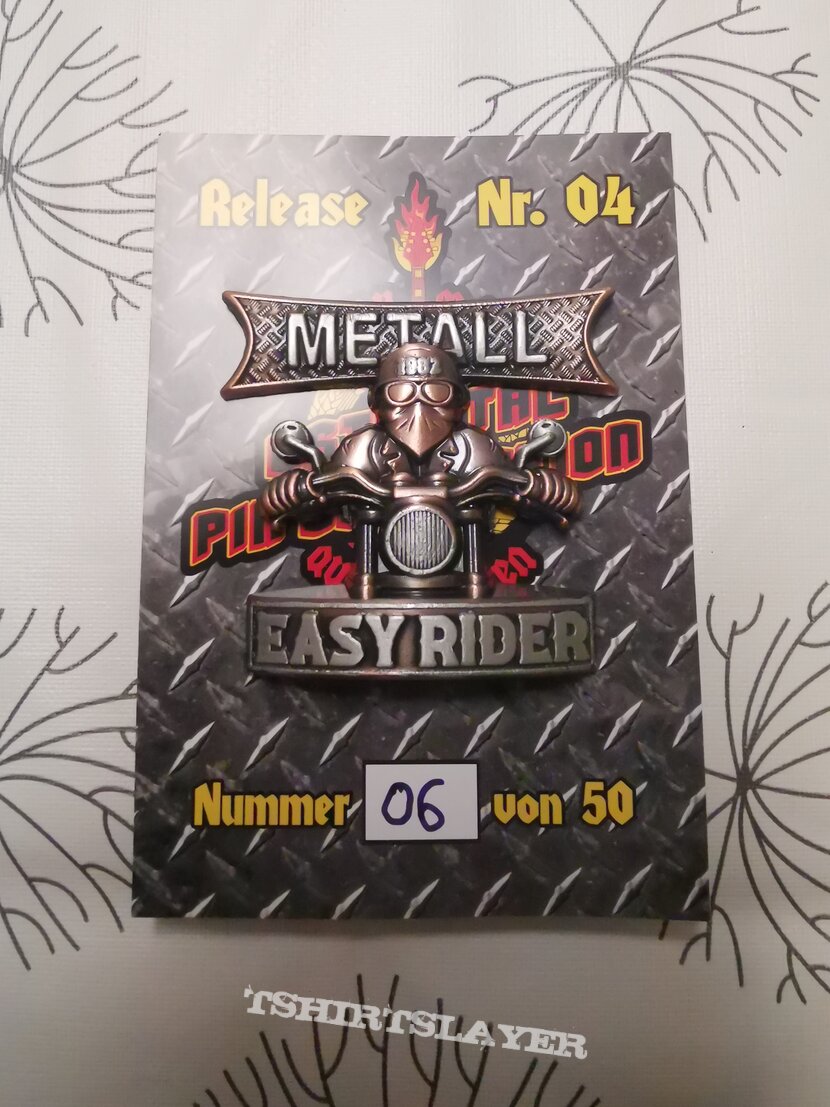 Metall Easy Rider pin