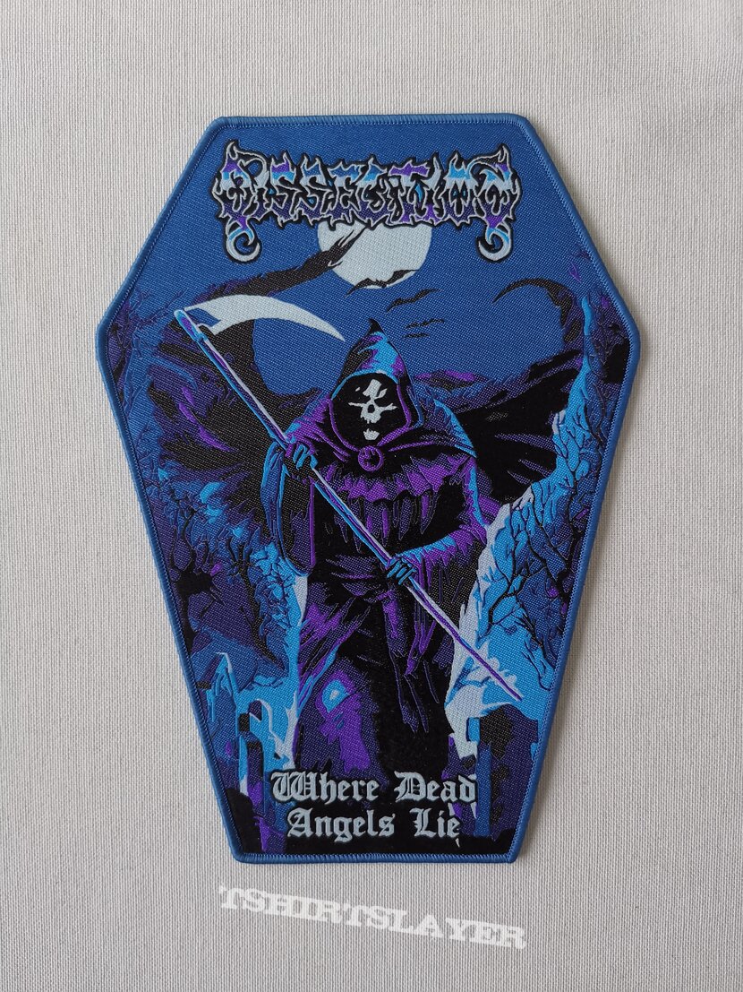 Dissection Where Dead Angels Lie mini backpatch