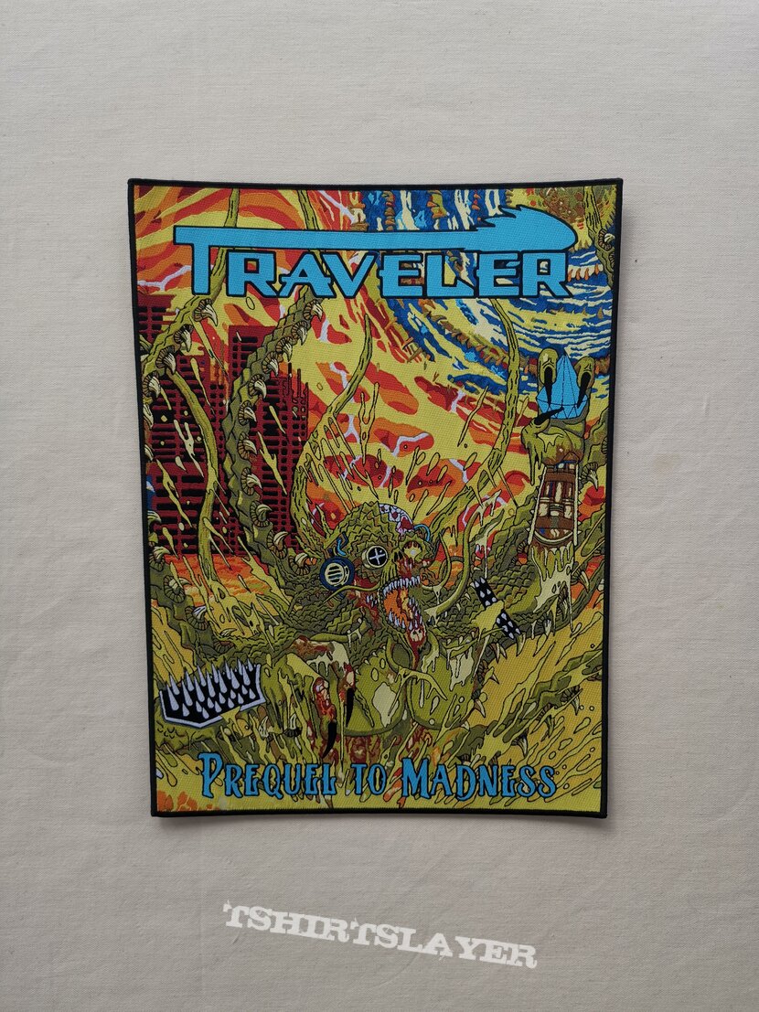 Traveler Prequel To Madness Backpatch black border