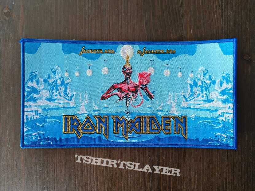 Iron Maiden Seventh So&#039;n.... oversized patches