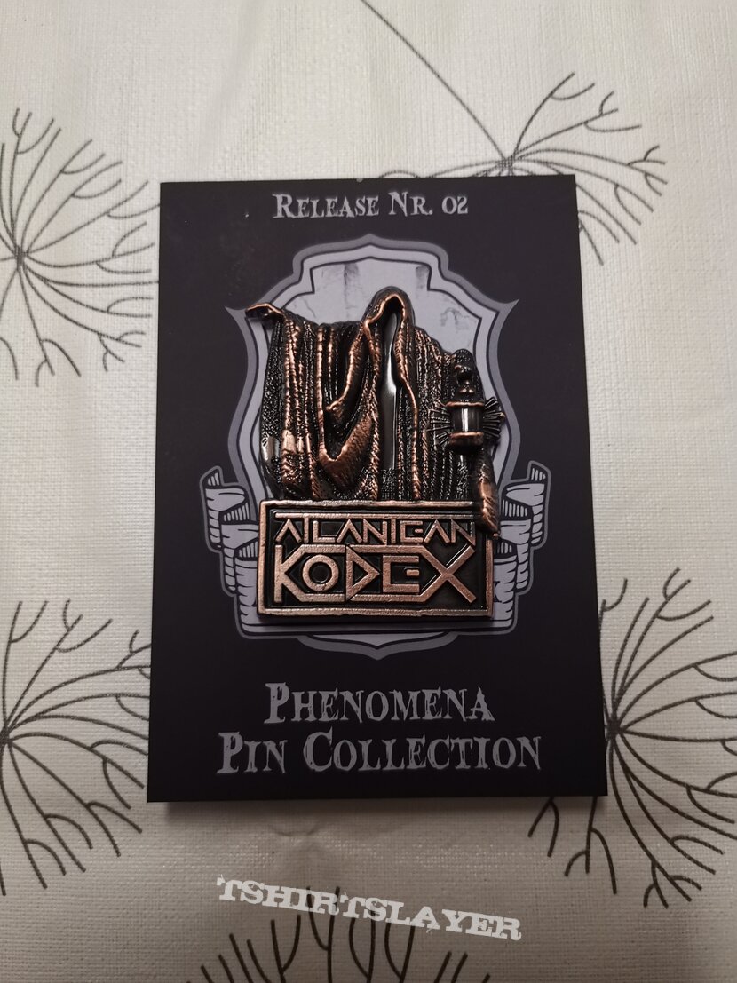 Atlantean Kodex Pin old silver, old copper &amp; old gold