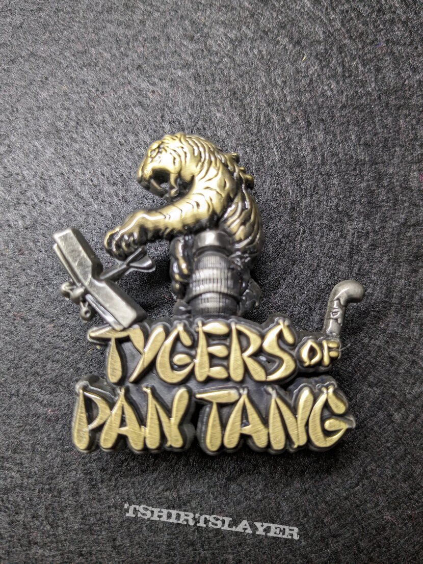 Tygers of Pan Tang  – Crazy Nights (3D Pin - Antik Silber/ Bronze)