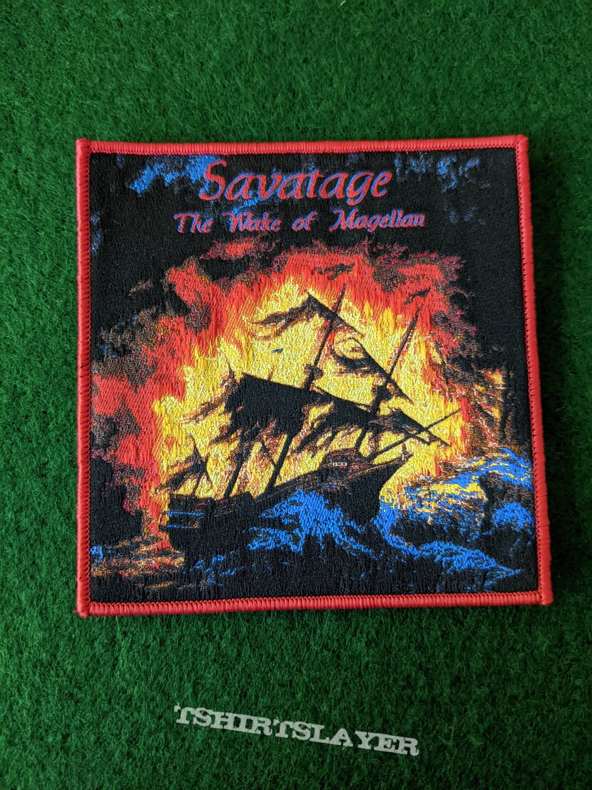 Savatage - The Wake of Magellan  (Red Border)
