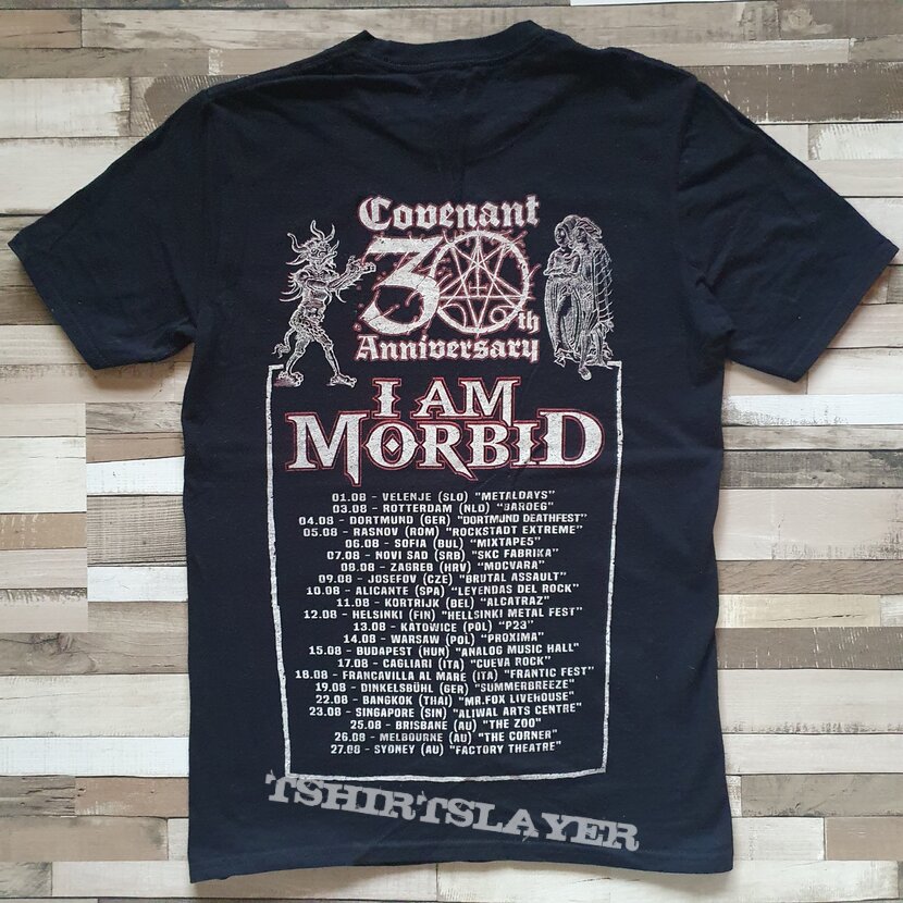 I Am Morbid - Morbidfest Covenant 30th Anniversary Tour 2023 T-Shirt