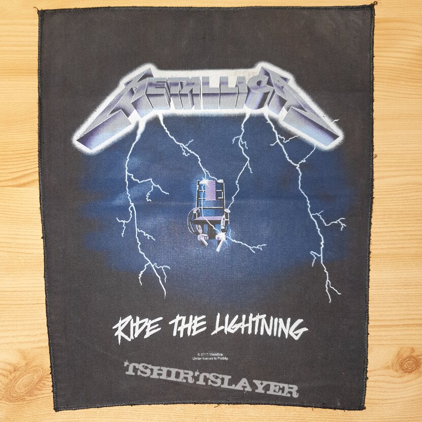 Metallica - Ride the Lightning Back Patch