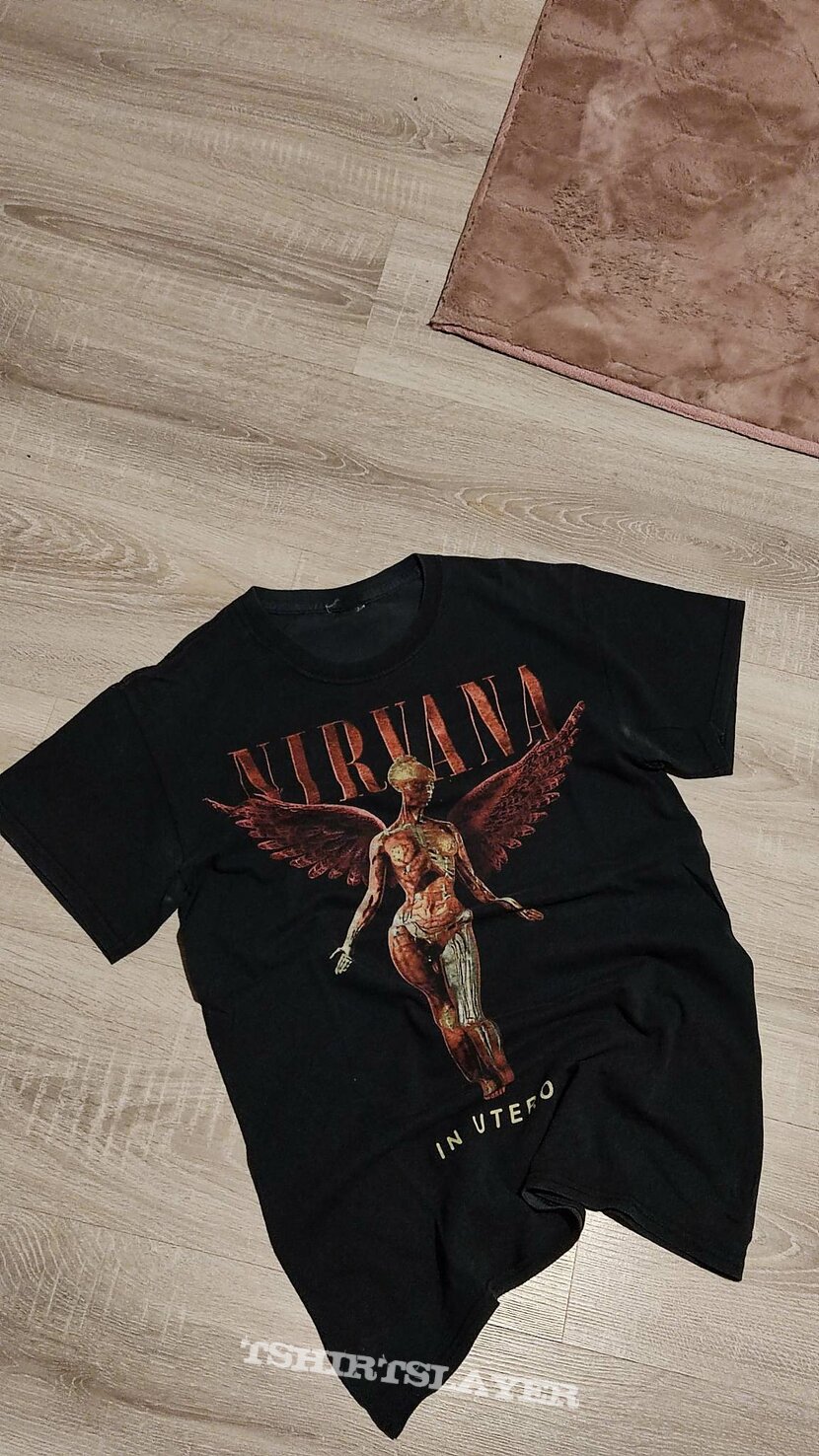 Nirvana in utero t shirt