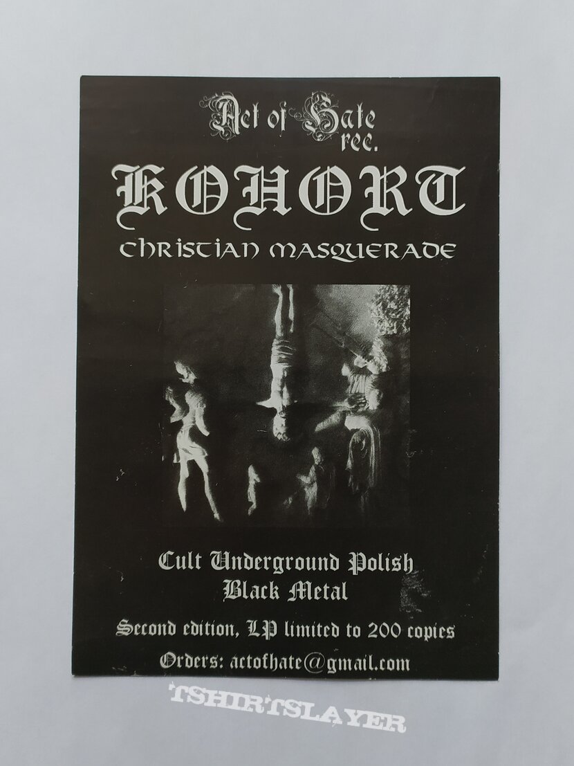 Kohort, Hatefrost - Promotional Flyer